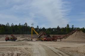 Sand Quarry PÃ­skovna Sorting