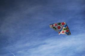 Kite Sky Clouds