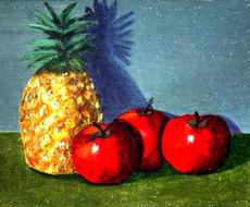 beautiful fruit pattern