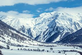Mountains Snow Switzerland