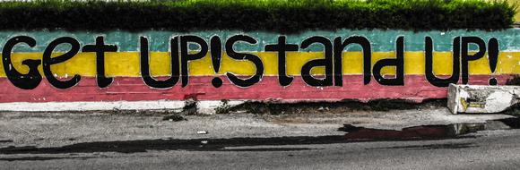large street lettering