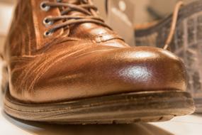 Shoes Leather Brown
