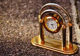 beautiful gold watch