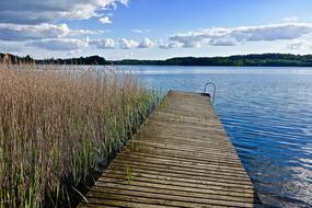 Perspective Pier Lake