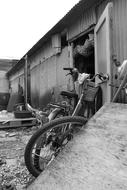 Bike Landscape Gunsan Black And