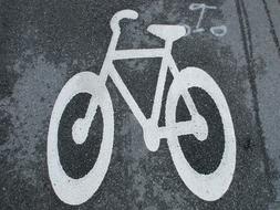 Bicycle Bike Sign