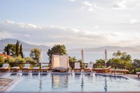 Pool in Hotel in Greece