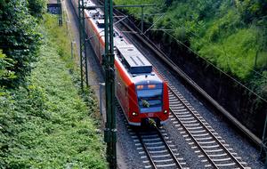 Train Gleise Railway Line