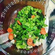 healthy salad in a bowl