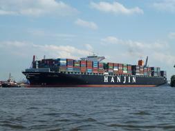 Container Ship Hamburg