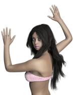 woman pose portrait