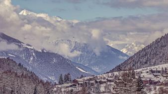 Mountains Snow Switzerland