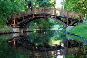 Bridge Mirroring Water