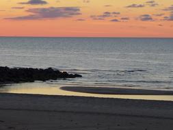 Sand Beach in Denmark