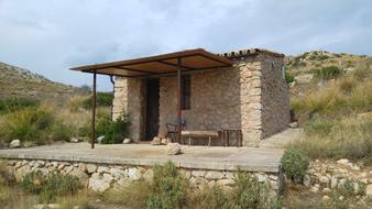 stone small building