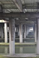 stone bridge pillars
