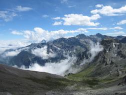 Mountain Panorama Away From