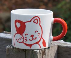Ceramic Cat Mug
