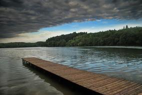 Lake Bridge Storm