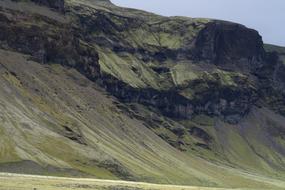 Iceland Green Mountain