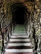 Tunnel Steps Dark