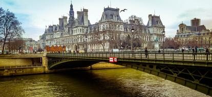 Paris Bridge Seine