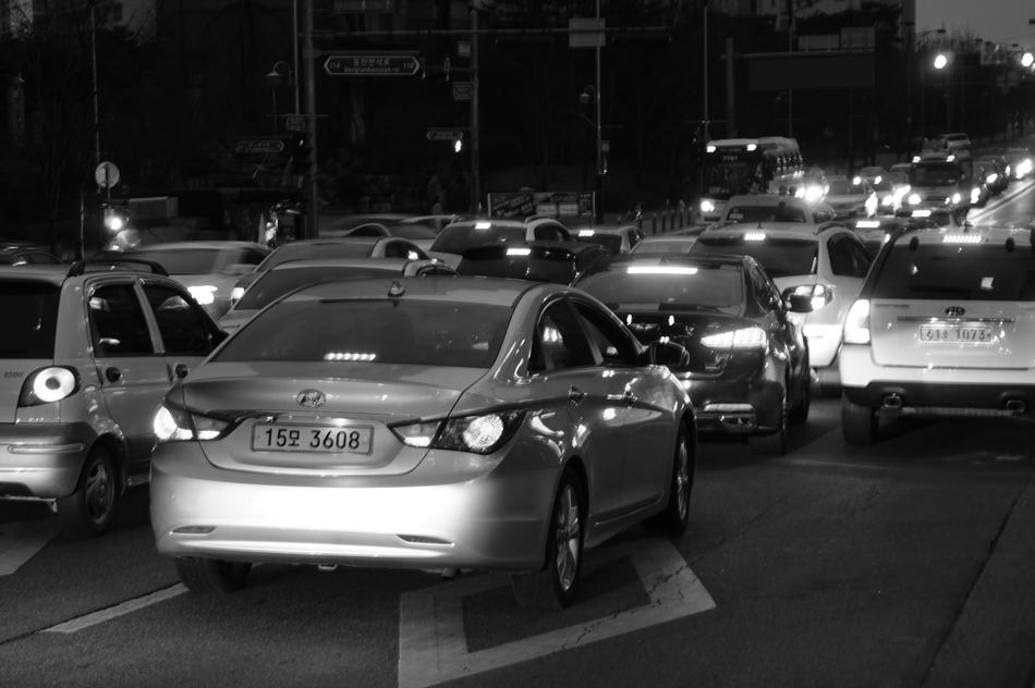 Car Transportation Traffic Jams