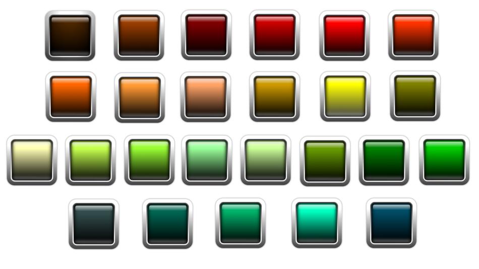 colored buttons squares