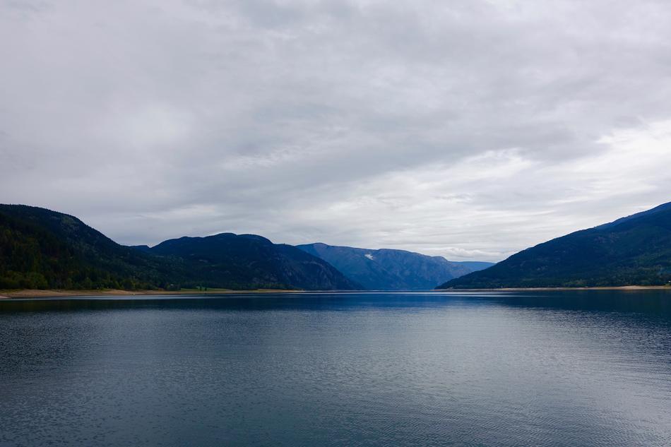 beautiful mountains by the lake