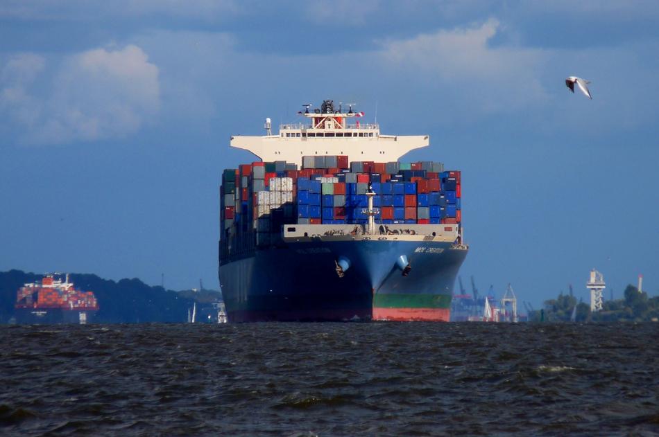 Ship Container Elbe