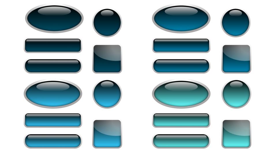 button icon oblong square round