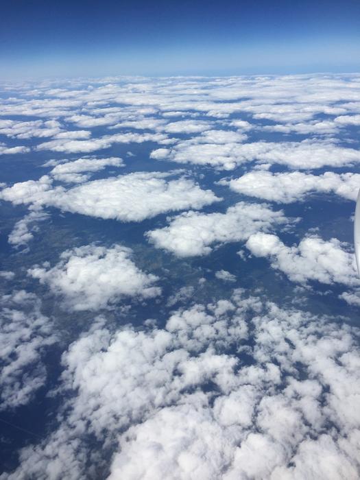 cloudy sky in the clouds