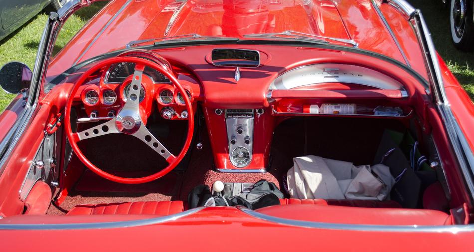 Classic Car Veteran Red