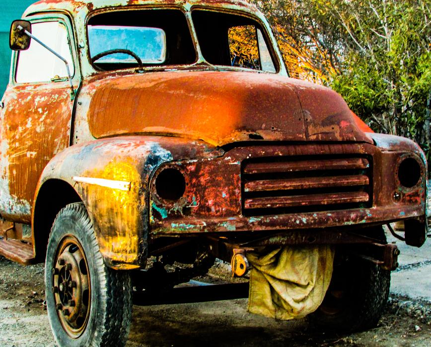 Truck Rusty Old free image download