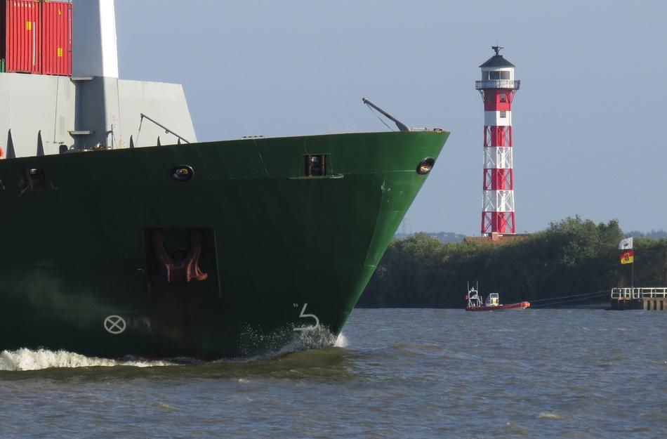 Ship Container Elbe