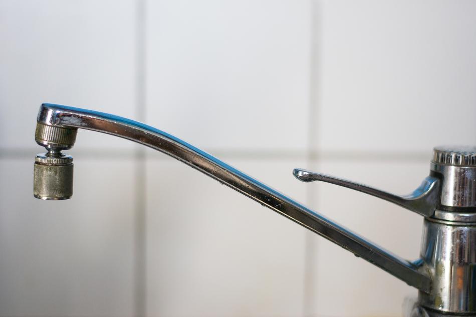 long crane in the kitchen
