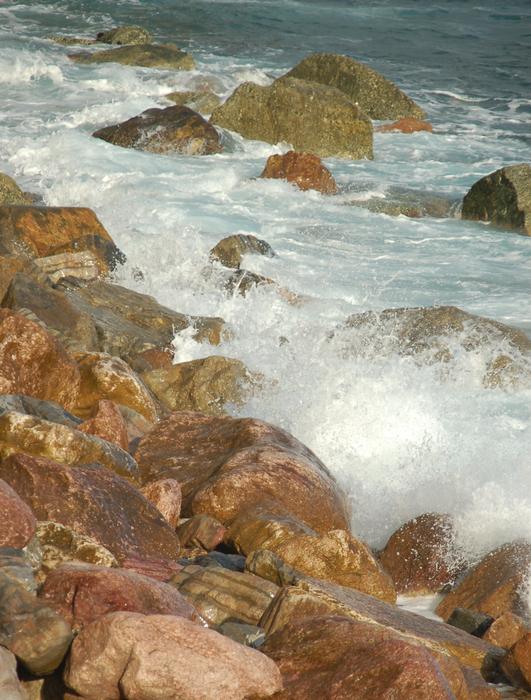 Stones Rippling Water