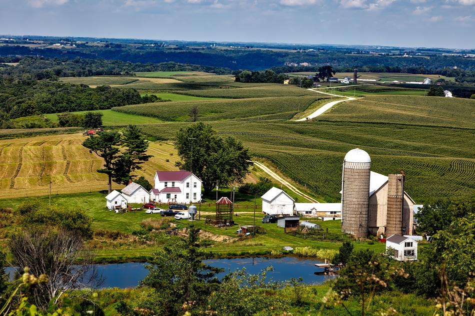 Iowa Landscape Scenic