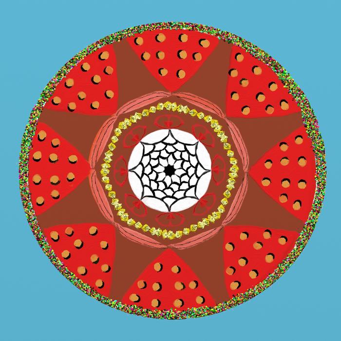 round color digital pattern