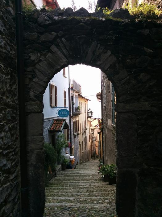 beautiful street arch