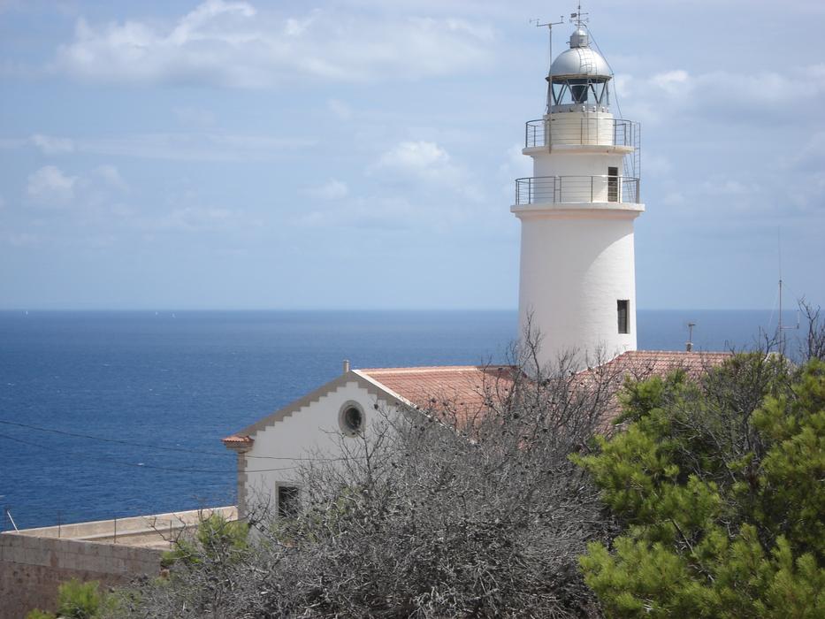 beautiful lighthouse by the sea