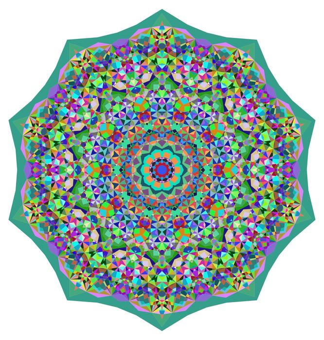 colorful prismatic chromatic