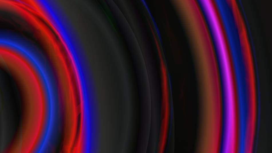 colored circles of water