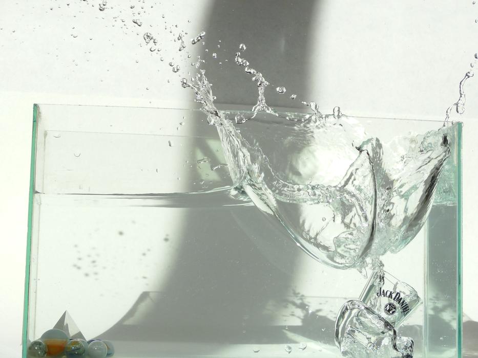 Glass Timing Water