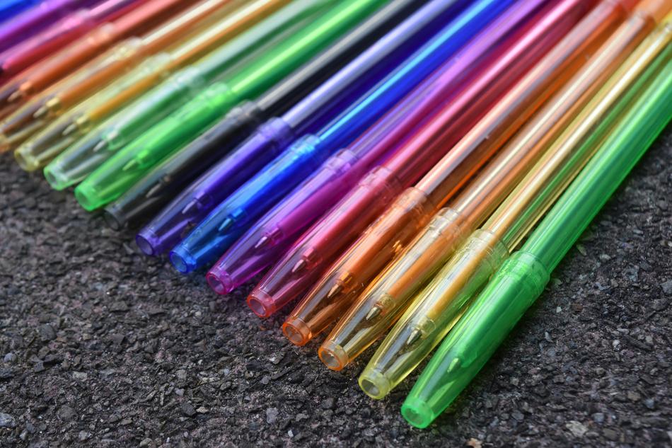 plastic colored handles