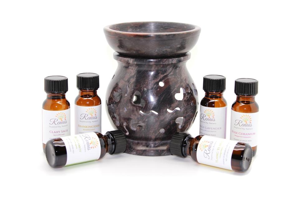 Ceramic bowl for essential oils