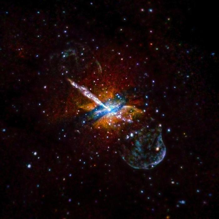 Centauri star in space