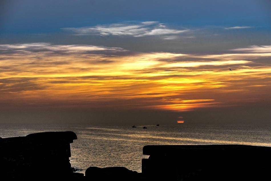 Sunrise Denmark Clouds