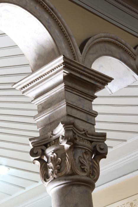 beautiful building column