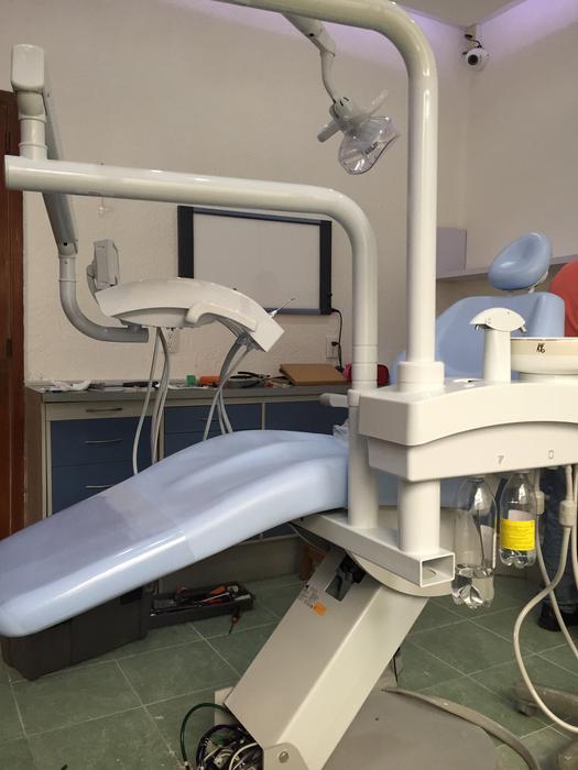 Dental instruments and chair